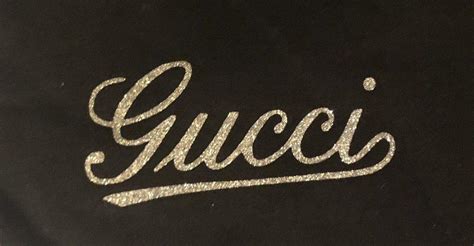 gucci cursive front of shoe|gucci jewelry logo.